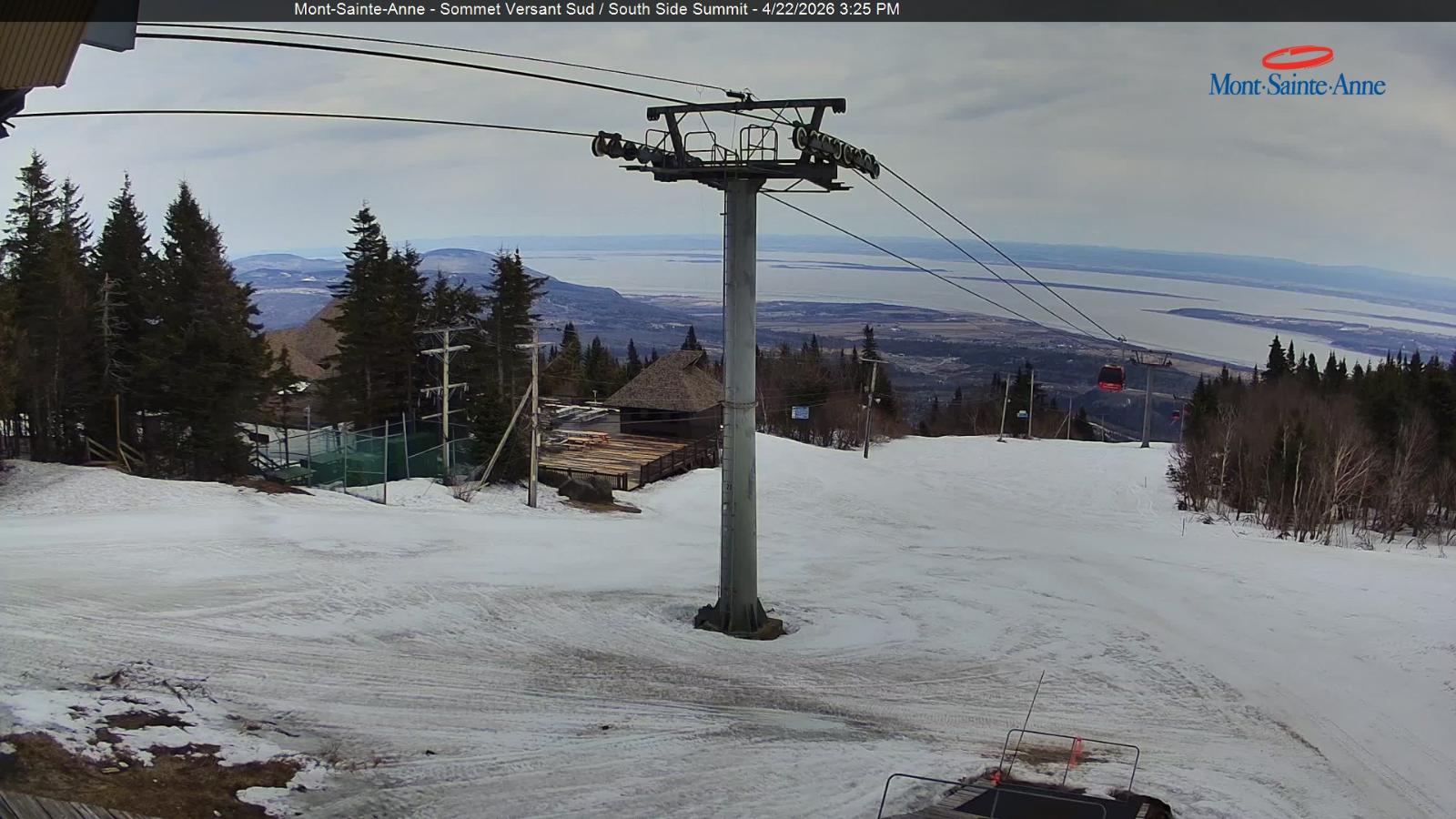 Webcam Mont-Sainte-Anne: Sommet du Sud