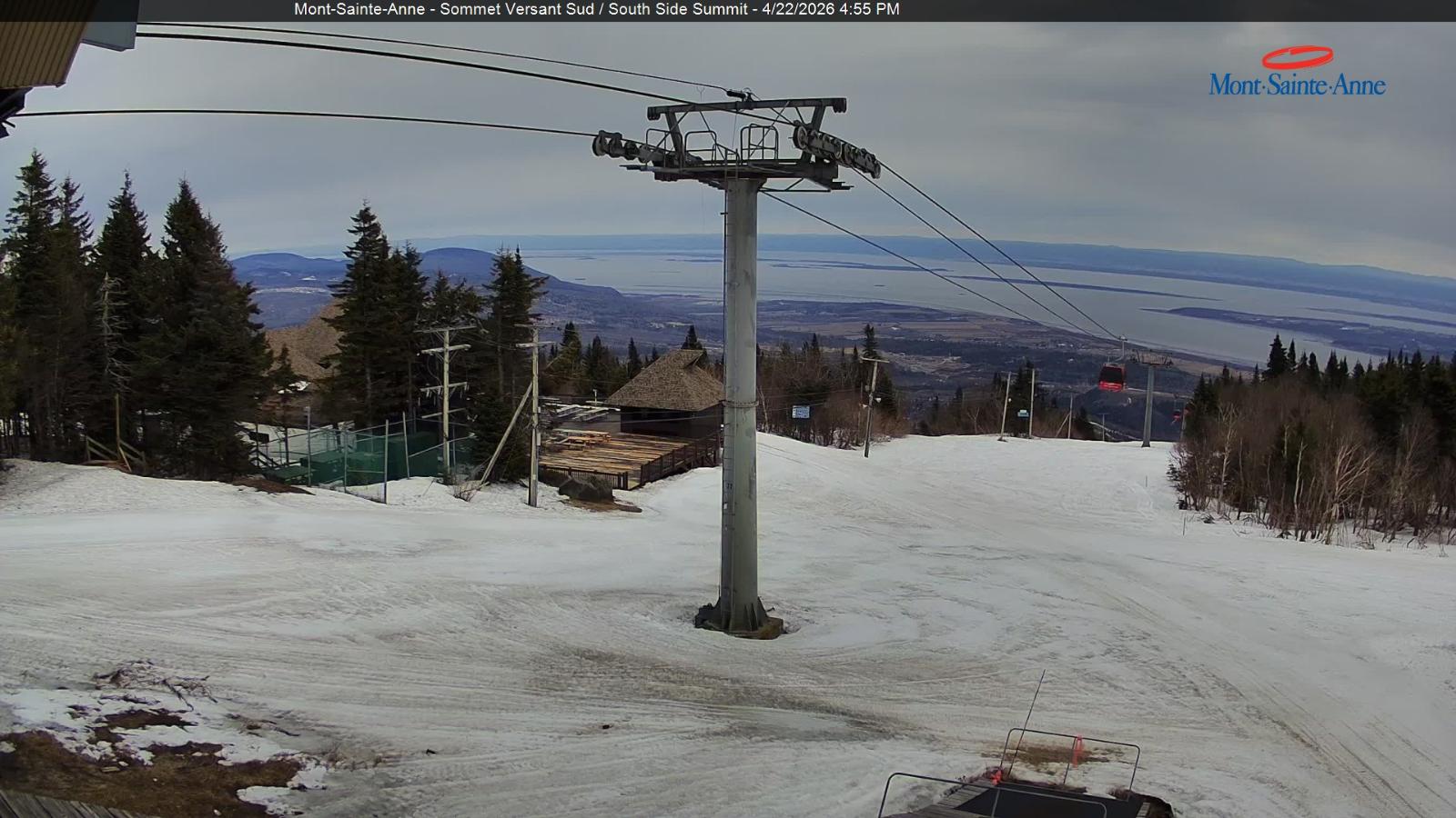 Webcam Mont-Sainte-Anne: Sommet du Sud