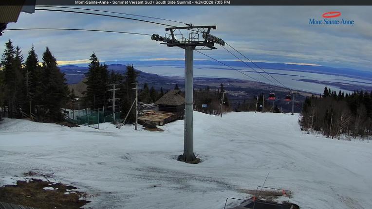 Webcam Mont-Sainte-Anne: Sommet du Sud
