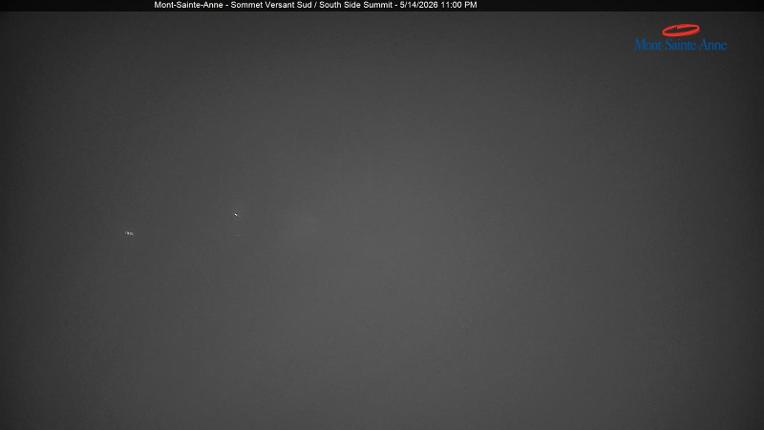 Webcam Mont-Sainte-Anne: Sommet du Sud