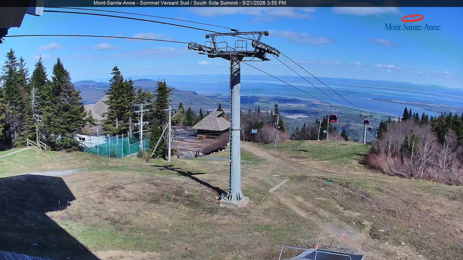 Webcam Mont-Sainte-Anne: Sommet du Sud
