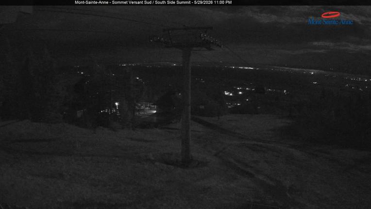 Webcam Mont-Sainte-Anne: Sommet du Sud