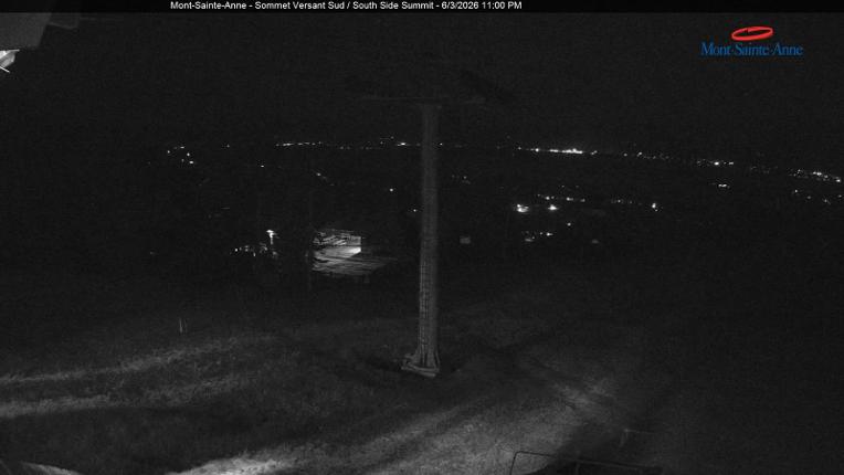 Webcam Mont-Sainte-Anne: Sommet du Sud