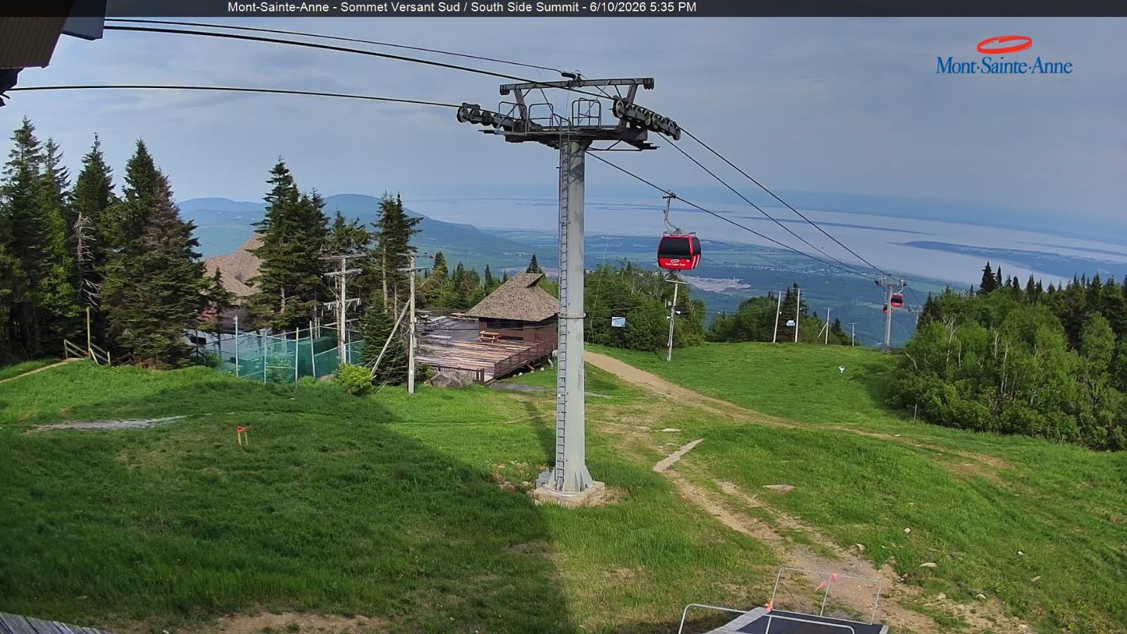 Webcam Mont-Sainte-Anne: Sommet du Sud