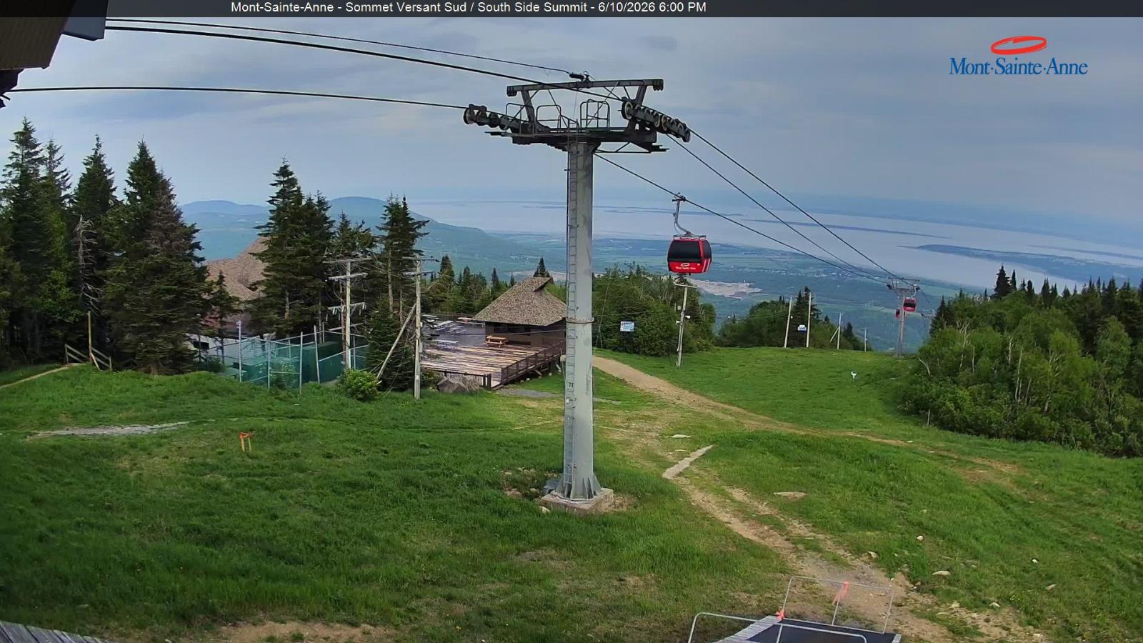 Webcam Mont-Sainte-Anne: Sommet du Sud