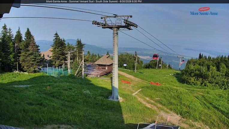 Webcam Mont-Sainte-Anne: Sommet du Sud