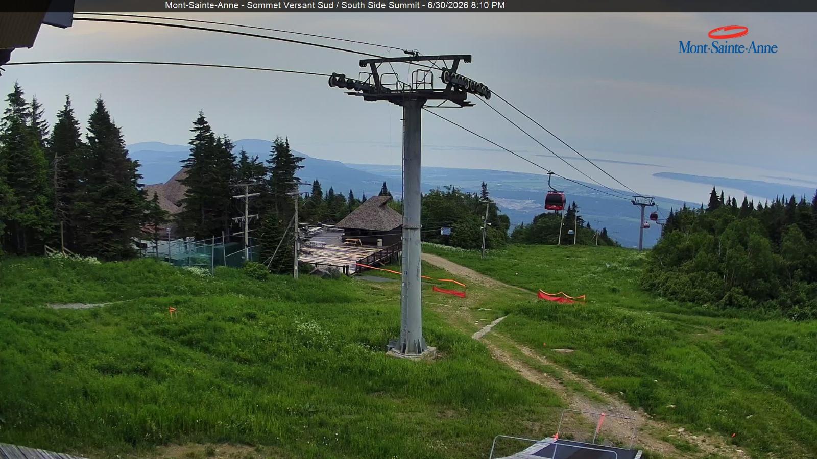 Webcam Mont-Sainte-Anne: Sommet du Sud