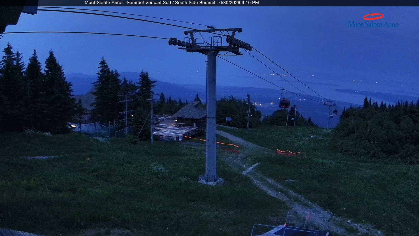 Webcam Mont-Sainte-Anne: Sommet du Sud