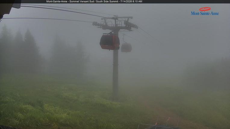 Webcam Mont-Sainte-Anne: Sommet du Sud