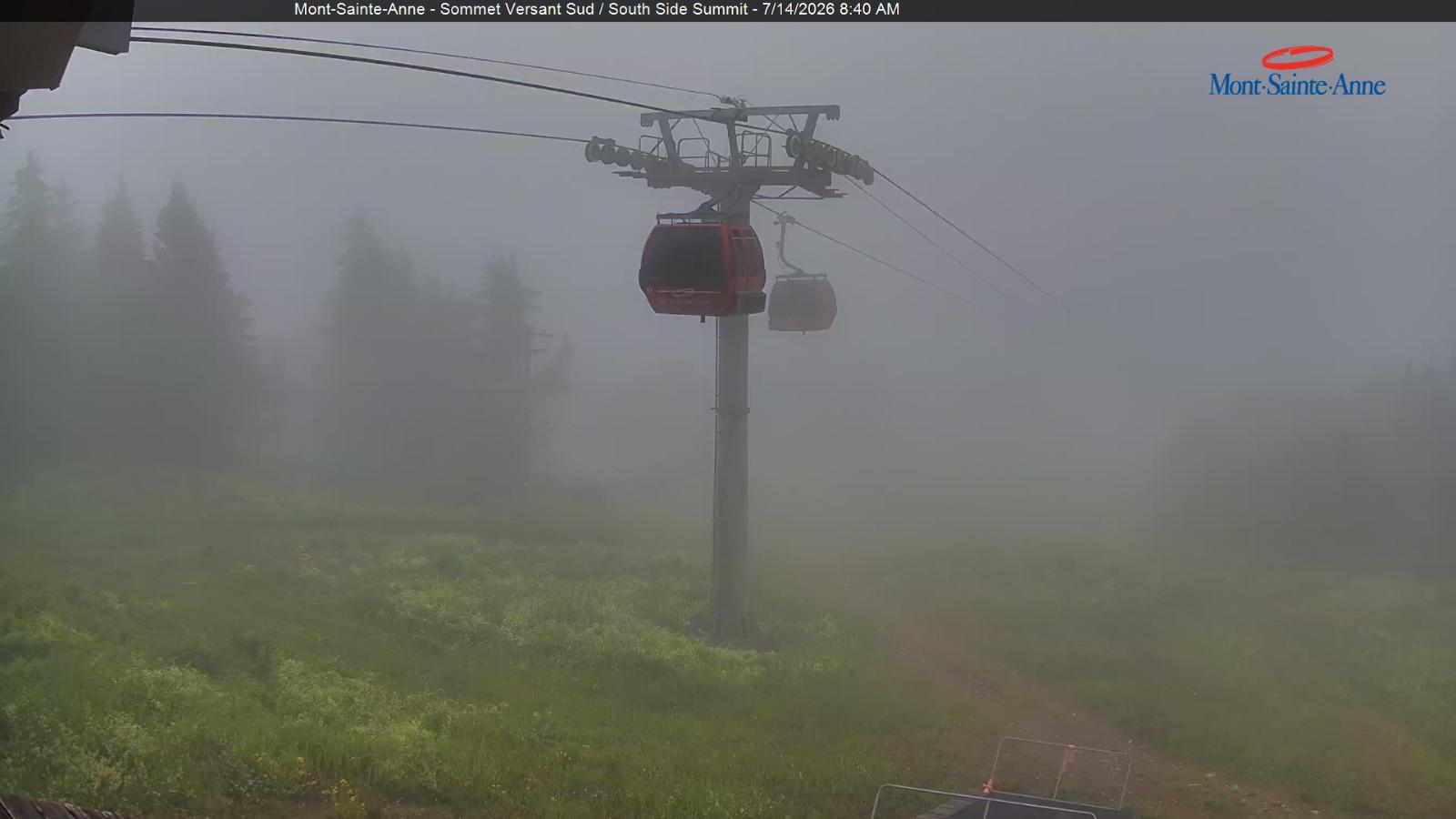 Webcam Mont-Sainte-Anne: Sommet du Sud