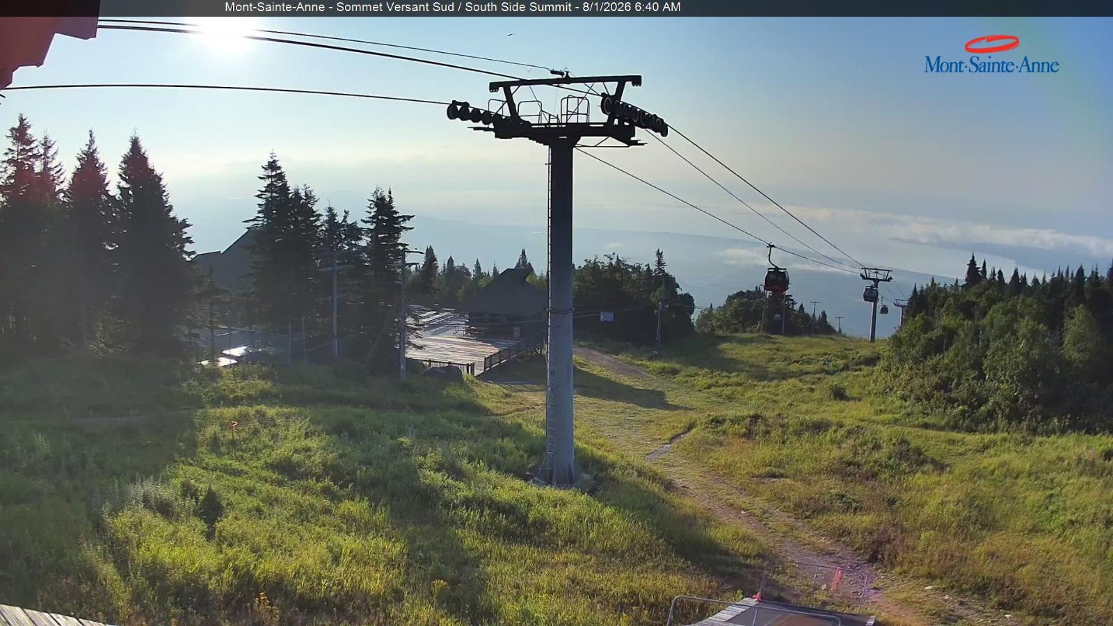 Webcam Mont-Sainte-Anne: Sommet du Sud
