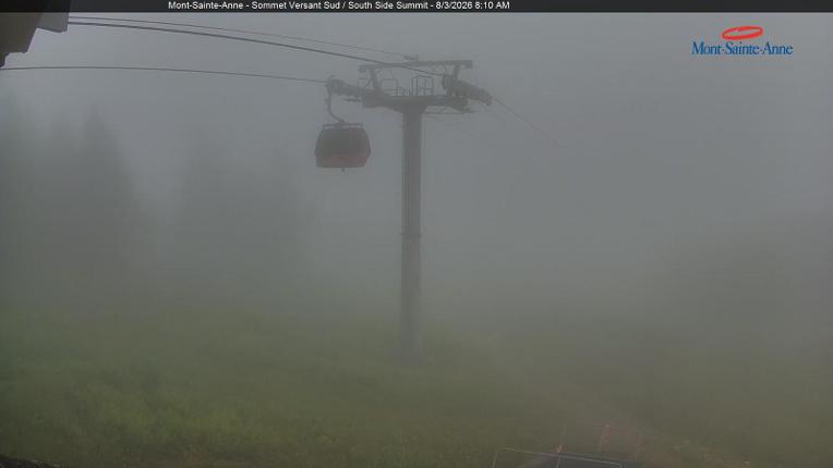 Webcam Mont-Sainte-Anne: Sommet du Sud
