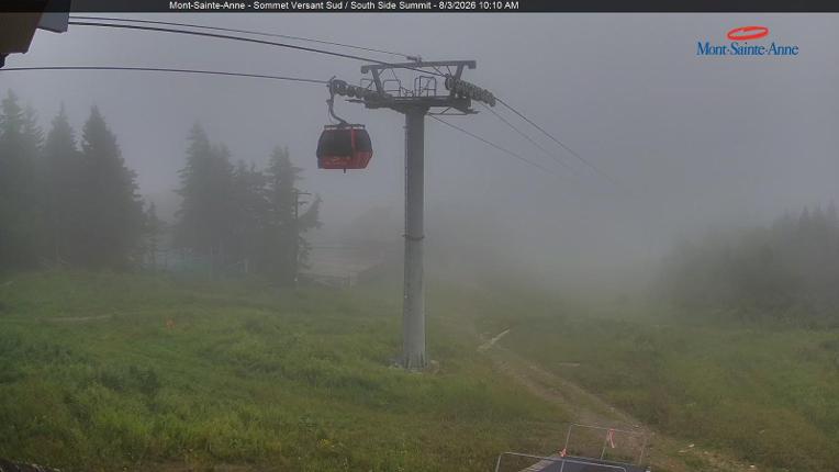 Webcam Mont-Sainte-Anne: Sommet du Sud