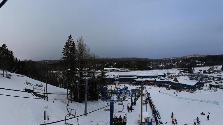 Webcam Mont Blanc: Base Versant Blanc