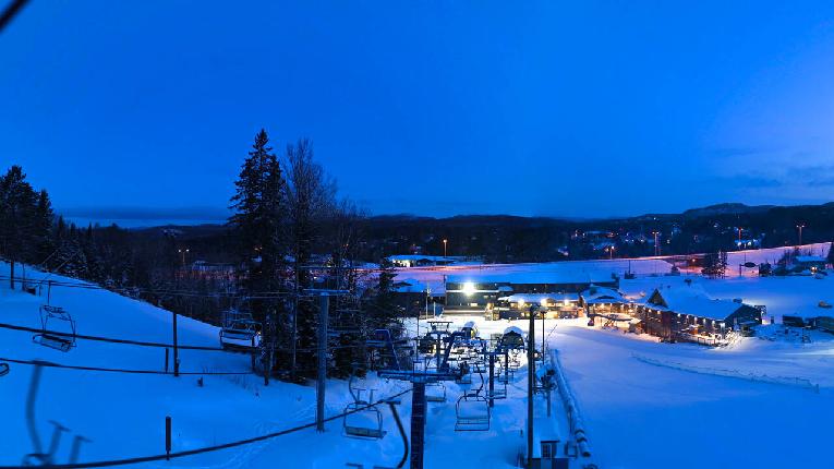 Webcam Mont Blanc: Base Versant Blanc