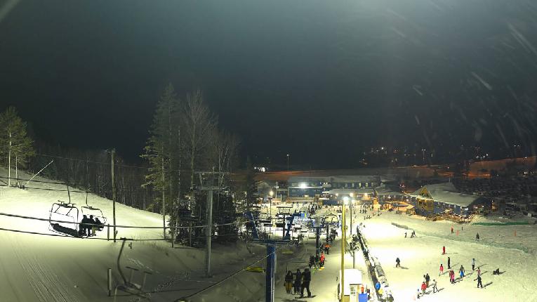 Webcam Mont Blanc: Base Versant Blanc