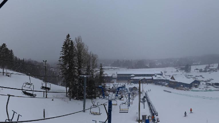 Webcam Mont Blanc: Base Versant Blanc