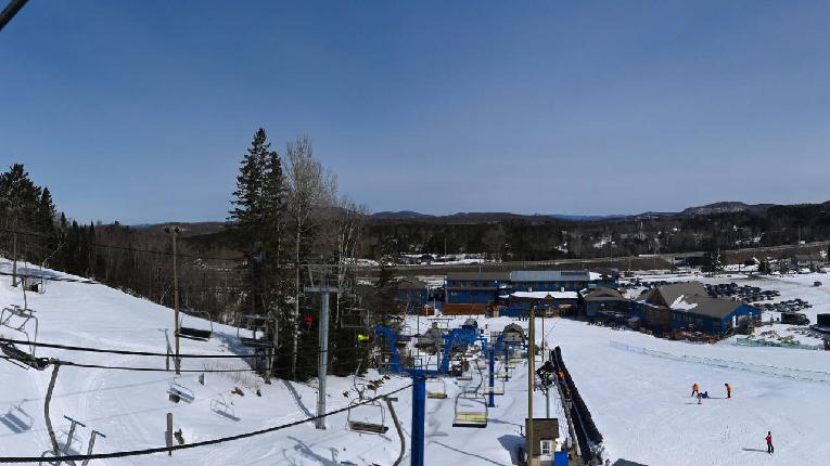 Webcam Mont Blanc: Base Versant Blanc