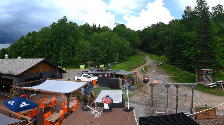 Webcam Mont Blanc: Base Versant Faustin