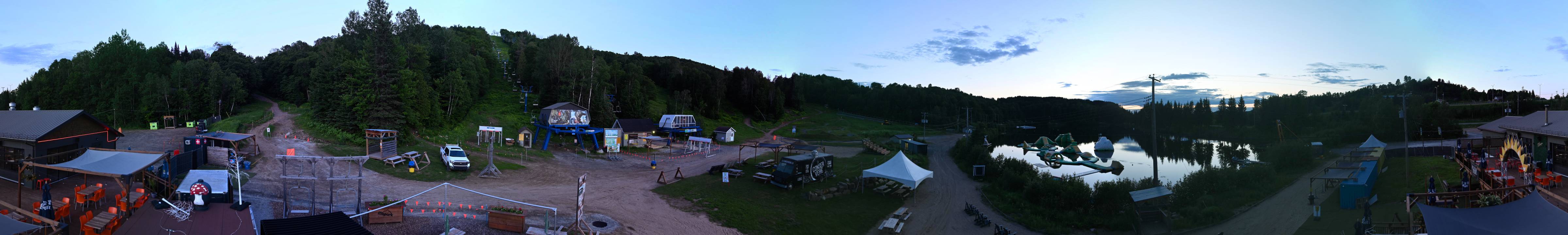 Webcam Mont Blanc: Base Versant Faustin
