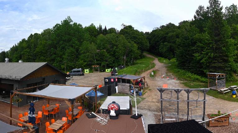 Webcam Mont Blanc: Base Versant Faustin