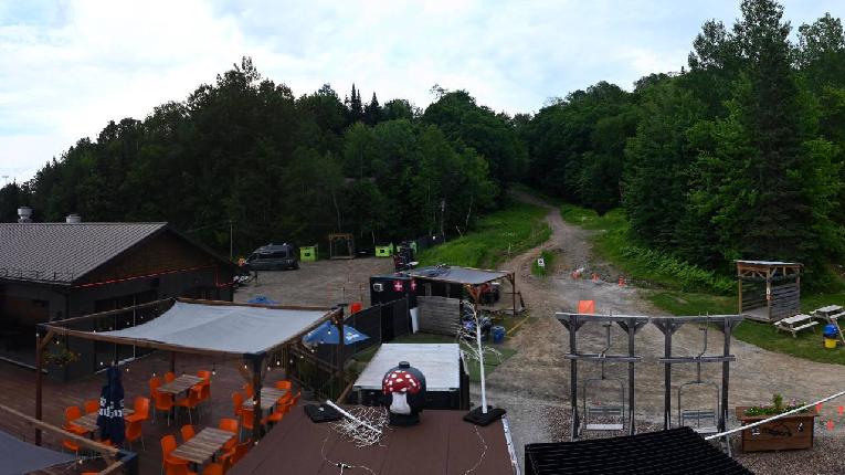 Webcam Mont Blanc: Base Versant Faustin