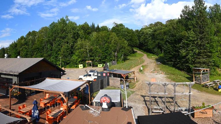 Webcam Mont Blanc: Base Versant Faustin