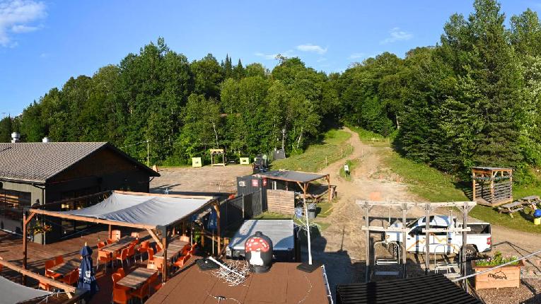 Webcam Mont Blanc: Base Versant Faustin