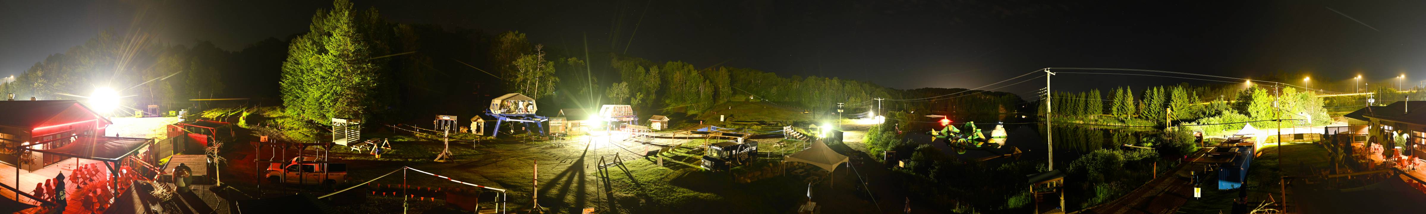 Webcam Mont Blanc: Base Versant Faustin