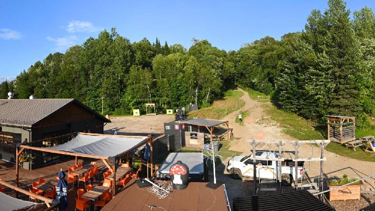 Webcam Mont Blanc: Base Versant Faustin