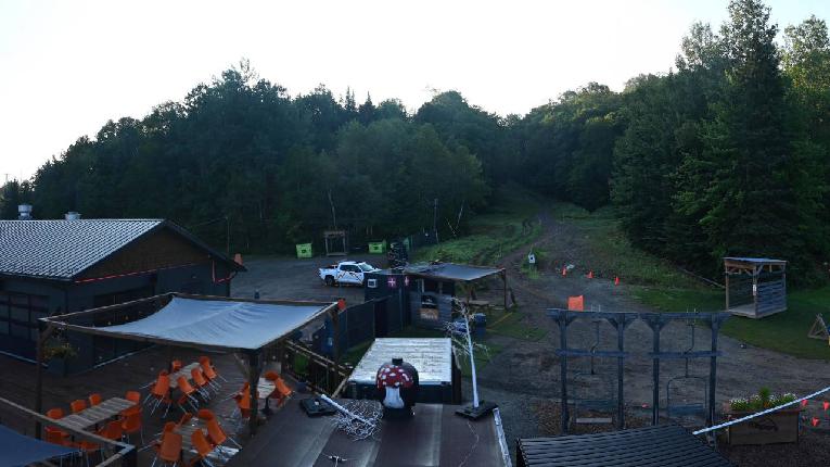 Webcam Mont Blanc: Base Versant Faustin
