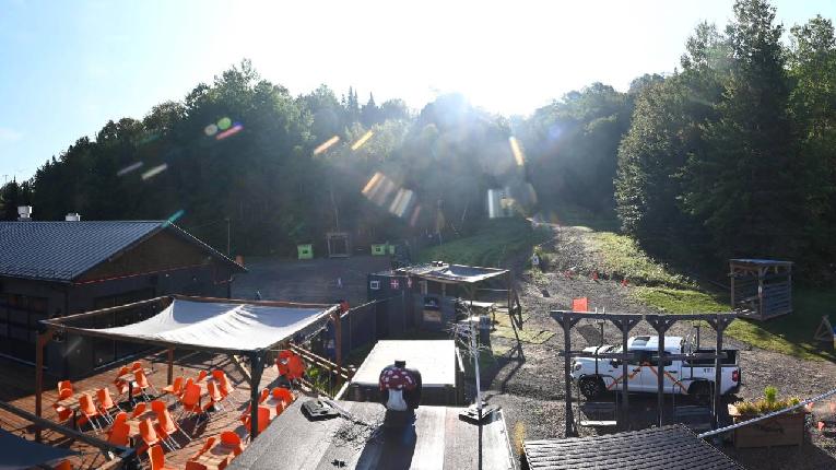 Webcam Mont Blanc: Base Versant Faustin