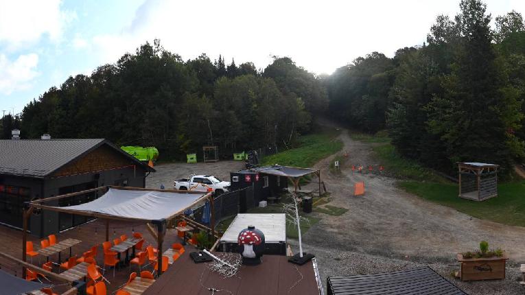 Webcam Mont Blanc: Base Versant Faustin