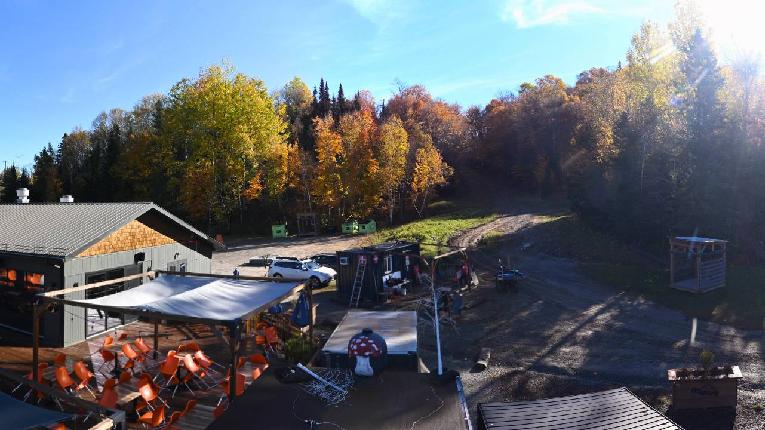 Webcam Mont Blanc: Base Versant Faustin