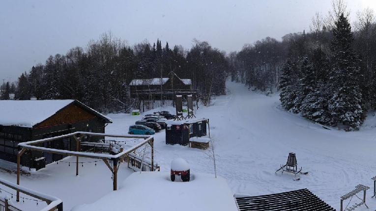 Webcam Mont Blanc: Base Versant Faustin