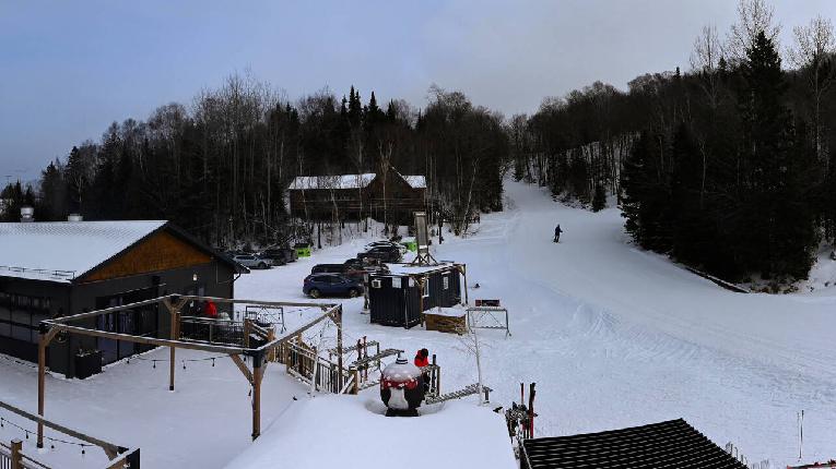 Webcam Mont Blanc: Base Versant Faustin