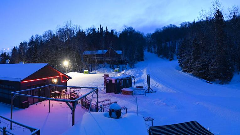 Webcam Mont Blanc: Base Versant Faustin