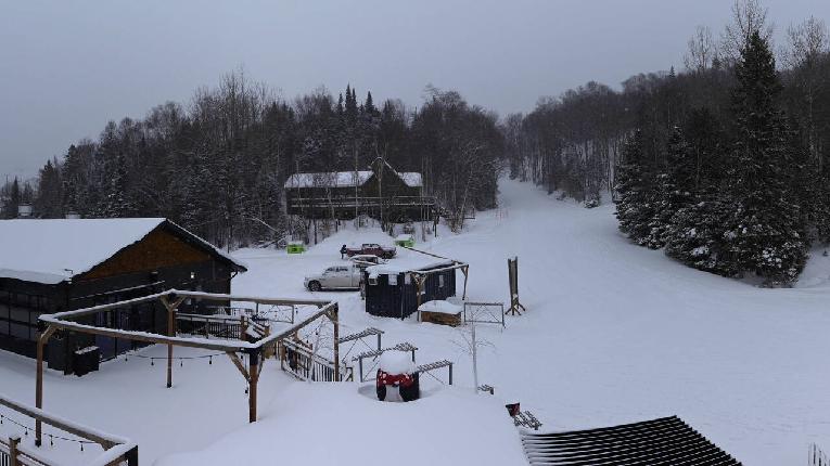 Webcam Mont Blanc: Base Versant Faustin