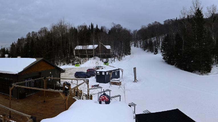 Webcam Mont Blanc: Base Versant Faustin