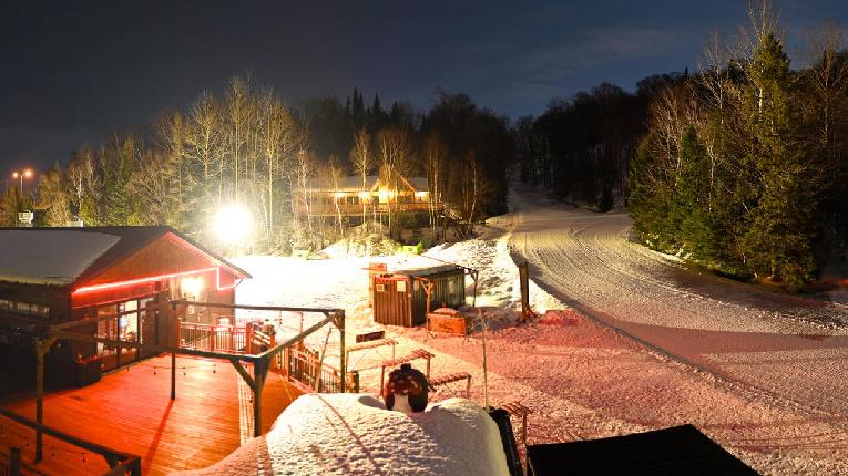 Webcam Mont Blanc: Base Versant Faustin