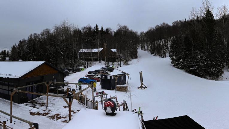 Webcam Mont Blanc: Base Versant Faustin