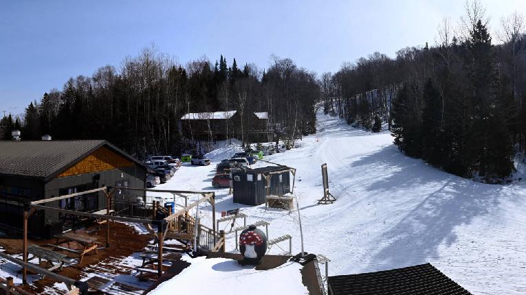 Webcam Mont Blanc: Base Versant Faustin