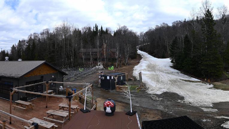 Webcam Mont Blanc: Base Versant Faustin