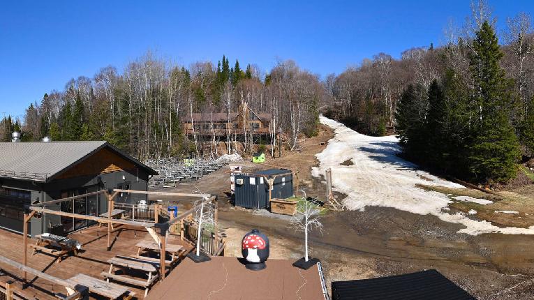 Webcam Mont Blanc: Base Versant Faustin