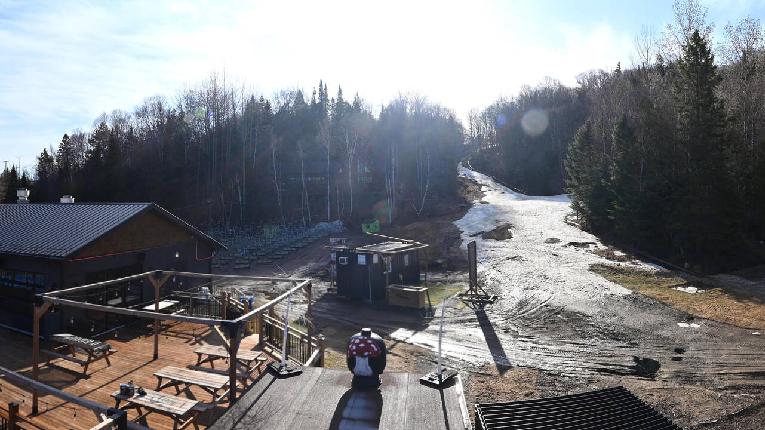 Webcam Mont Blanc: Base Versant Faustin