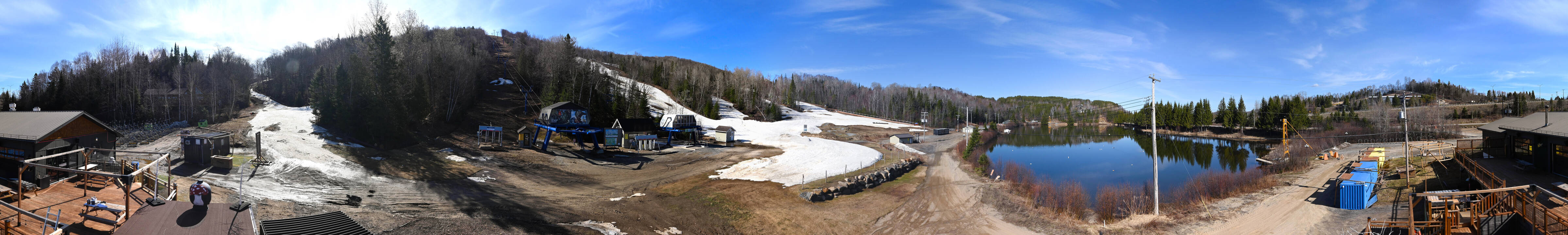 Webcam Mont Blanc: Base Versant Faustin