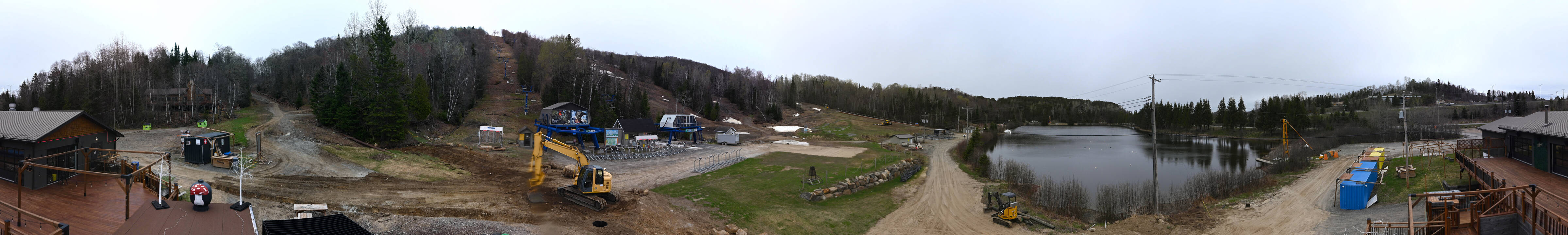 Webcam Mont Blanc: Base Versant Faustin