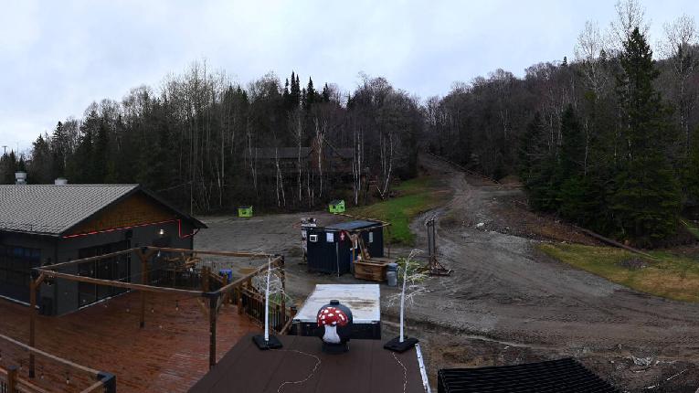 Webcam Mont Blanc: Base Versant Faustin