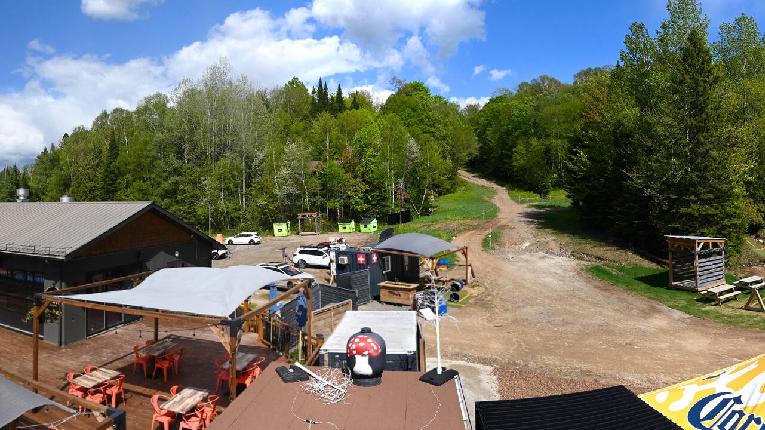 Webcam Mont Blanc: Base Versant Faustin