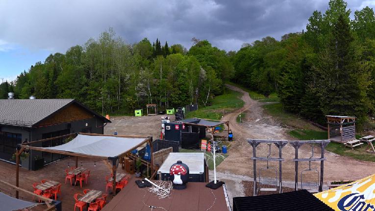 Webcam Mont Blanc: Base Versant Faustin